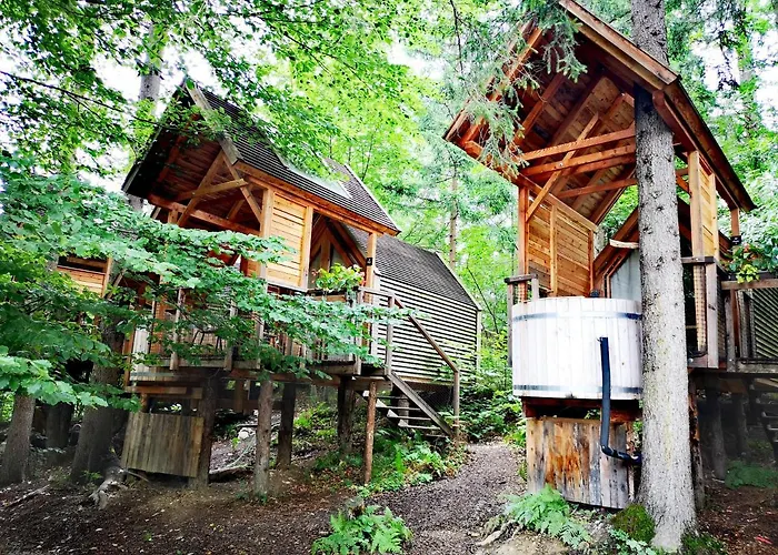 Campo de lujo Ribno Alpine Glamping