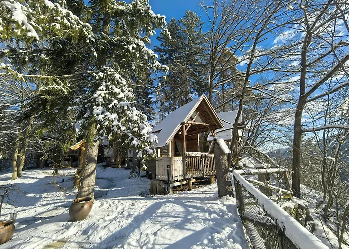 Campo de lujo Ribno Alpine Glamping Bled
