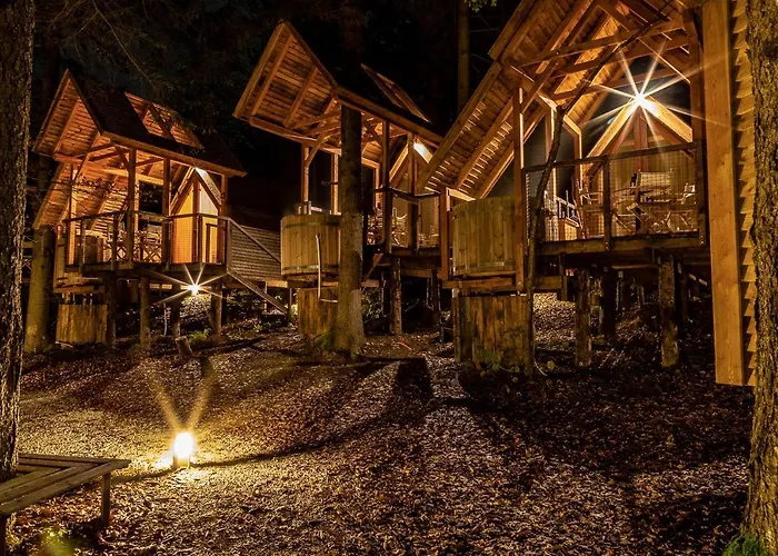 Campo de lujo Ribno Alpine Glamping Bled